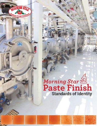 morning star Paste Finish Standards Brochure 2019 - Final_Page_1