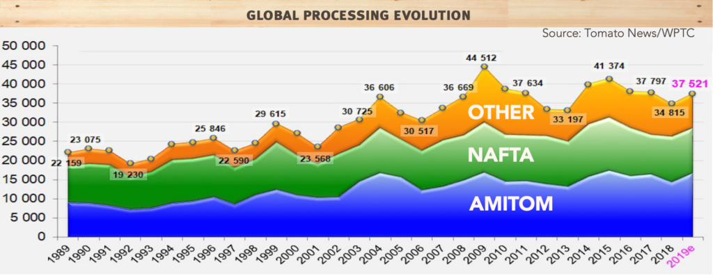 Global processing evolution