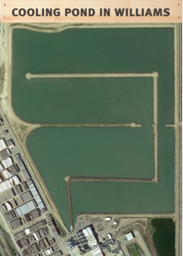 cooling pond in williams